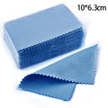 10x6.3cm/8x8cm/8x6cm Silver Clean Polishing Cloth Soft | SAMAG