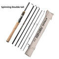 Carbon Fiber Lure Rod Ultra-short Section Spinning/casting Pole 1.8M/2.1M/2.4M/2.7M Travel Superhard Fishing Rods