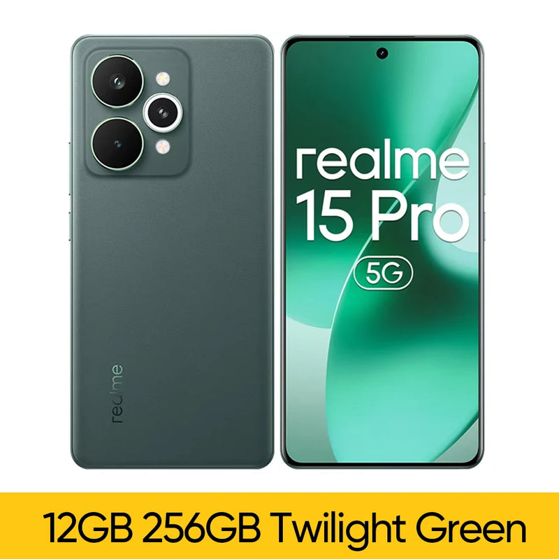 [World Premiere] realme 15 Pro 5G Smartphone China Version 6.8" 144HZ 7000mAh 80W SuperVOOC 50MP Rear Camera Snapdragon 7 Gen 4