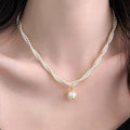 VENTFILLE 925 Sterling Silver Bead Geometry Necklace | SAMAG
