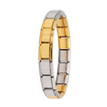 Hapiship New Women's Jewelry 9mm Width Itanlian Elastic Charm Bracelet Fashion Stainless Steel Bangle ST - Visuel 21 | SAMAG