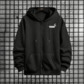 New in Women Tracksuit Trend Printing Hooded Sweatshirts Pants 2Pcs Set Casual Zipper Overcoat Suit Daily Clothing Autumn Winter