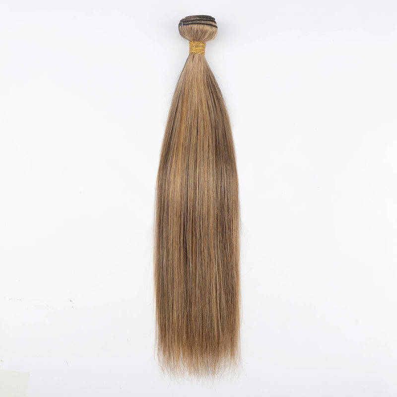12A Highlight P4/27 Straight Bundles Human Hair Honey Blonde P1B/30 P1B/99J Colored Bundles Human Hair Remy Hair Extensions