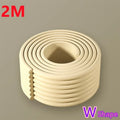 2M Baby Safety Soft Anti-Collision Foam Strip Home Table Corner Protector Tape Table Edge Protector for Baby Protection Products
