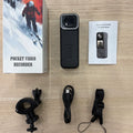 Action Cameras 4k 130° Video Wide Angle WiFi Pocket Action Camera Front 2K And Rear 2K Night Vision Bicycle Helmet Motorcycles