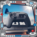 HONEYCOMB ECHO Handle Flight Simulation Four-axis Slider 2.4g Receiver Wireless Game Handle Trim Trim Wheel Hall Effect Rocker