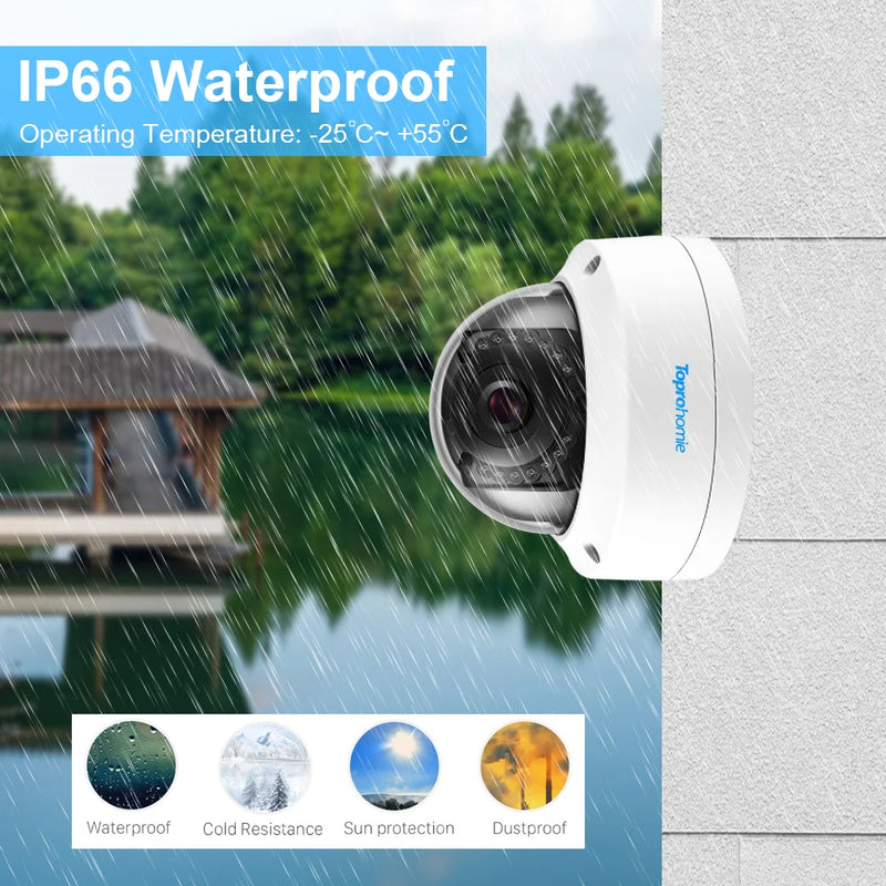 32CH 4K 8MP Security Camera System 5MP Audio Record IP Camera Indoor Outdoor Waterproof POE Home CCTV Video Surveillance Kit