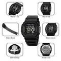SKMEI Fashion Countdown Sports Digital Watches For Men Women 5Bar Waterproof Chrono Military Electronics Wristwatch Reloj Hombre