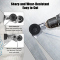 Electric Drill Plate Cutter Attachment Double Headed Free Cutting Tools Iron Metal Sheet Punch Scissors - Visuel 2 | SAMAG