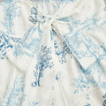 Women's Elegant Cami Top, Striped Printed Fabric, Bow - View 3 | SAMAG