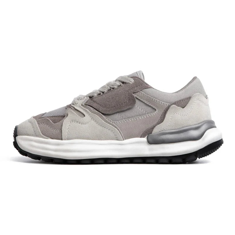 Maden Dissolve British Training Shoes Casual Breathable Sporty Sneakers Retro Thick-Sole Shoes Men's and Woman's Running Shoes