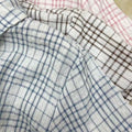 Women's Y2K Plaid Button down Shirt Short Sleeve Blouse - View 5 | SAMAG