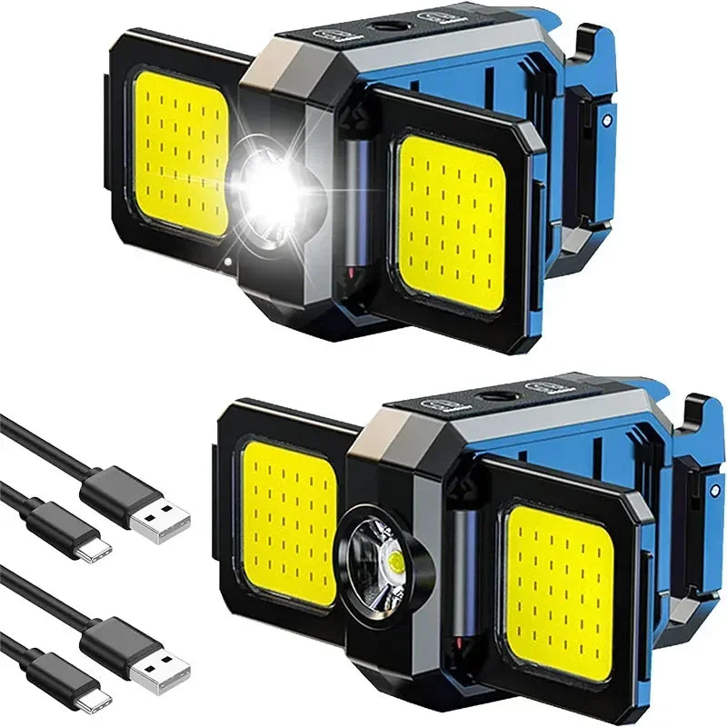 Flashlight Mini Keychain Light COB Work USB Rechargeable - View 8 | SAMAG