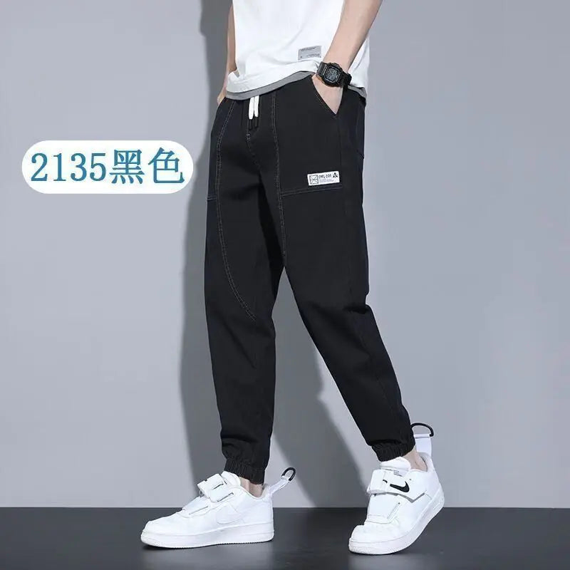 Vintage Streetwear Baggy Jeans Men Loose Denim Jogger | SAMAG