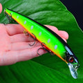 14cm 18.5g 3D Bionic Minnow Fishing Lure Hard Bait with 3 | SAMAG