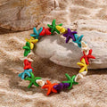 Bohemia Shell Conch Starfish Bracelet for Women Handmade Adjustable Rope Summer Beach Party Jewelry - Visuel 12 | SAMAG