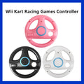 For Nintendo Wii Remote Controller Racing Wheel for Wii Kart Racing Games Controller for Color Game Racing Steering Wheel pink