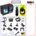 Action Camera 5K 4K60FPS  50MP 2" Touch Dual Screen 5X Zoom Wi-Fi EIS  170° DVR Webcam Wireless Mic 30M Waterproof Sport Camera