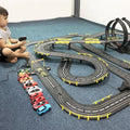 Electric Rail Car 1:43 Double Remote Control Racing Track Toy Automatic Racing Electric Track Children Christmas Gift