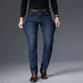Men's Casual Straight Stretch Jeans Spring Autumn | SAMAG