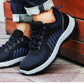 Work shoes for men, anti-shatter, anti-stab, anti-static, solid sole, all-season model