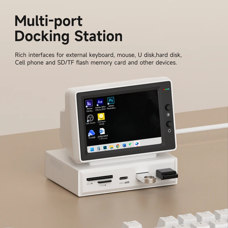 Hagibis 3.5inch IPS Mini Screen AIDA64 PC CPU RAM HDD - Visuel 5 | SAMAG