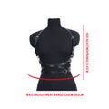 Women Leather Harness Straps Belt Sexy Lingerie Adjustable Body Bondage Bra Goth Harajuku Suspenders - Visuel 4 | SAMAG