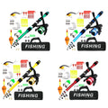 Compact Kids Fishing Rod Set with Reel Telescopic Pole - View 3 | SAMAG