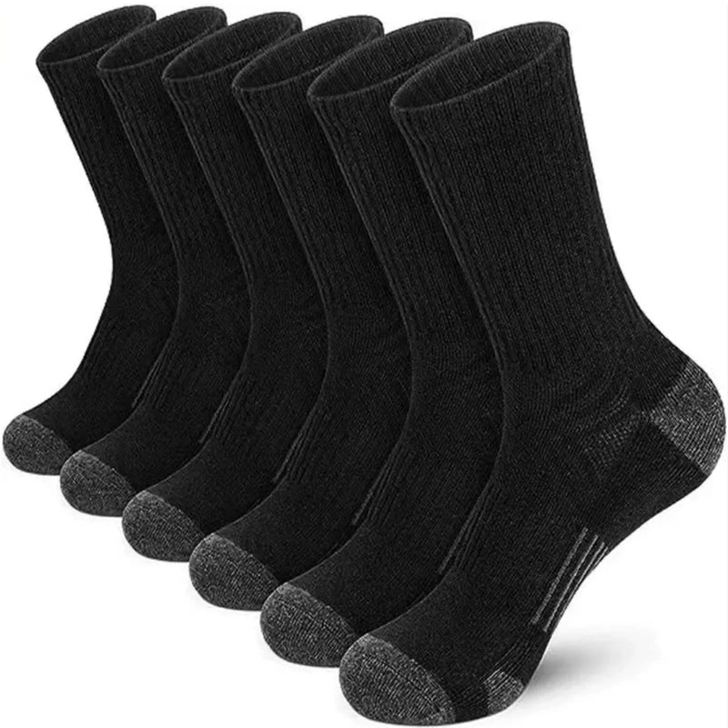 5Pairs Men's Outdoor Gym Socks Comfortable Soft | SAMAG