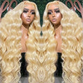 180Density Honey Blonde Wig Long Body Wave Lace Front Wigs Blonde 13x4 Hd Lace Frontal Wig Pre Plucked Daily Wear For Women
