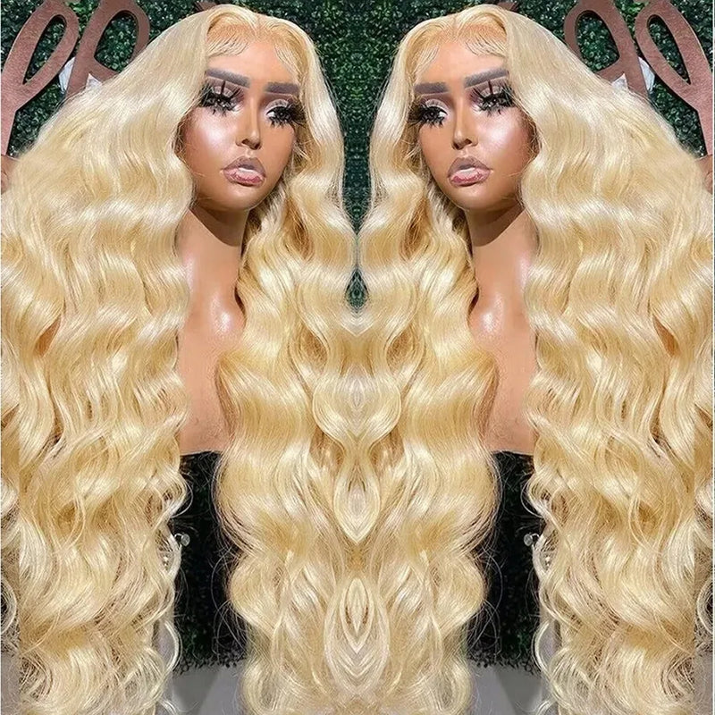 180Density Honey Blonde Wig Long Body Wave Lace Front Wigs Blonde 13x4 Hd Lace Frontal Wig Pre Plucked Daily Wear For Women