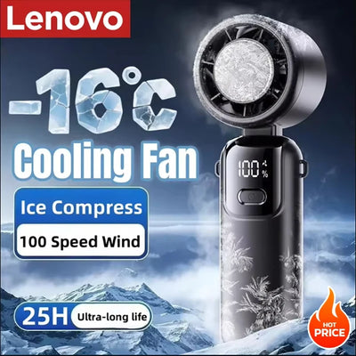 Lenovo Refrigeration Handheld Electric Fan Portable | SAMAG