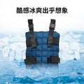 Cooling Vest Ice Pack Adjustable Weight Heat Relief Outdoor Sports Running High Temp Work Lightweight Comfort Portable Practical