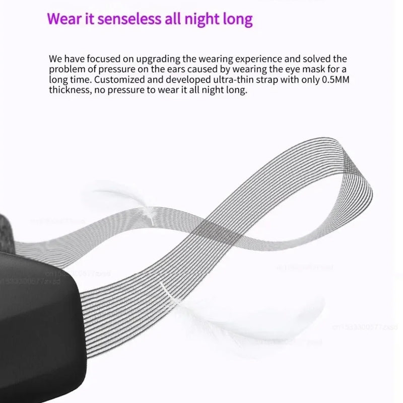 Dreamlight 3/4S Eye Mask Sleep 3D Stereoscopic Sleep Aid for Men Women Adult for Sleeping Block Out Light Travel Eye Mask