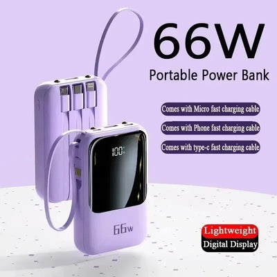 20000mAh 66W Fast Charging Mini Power Bank Portable | SAMAG