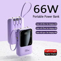 20000mAh 66W Fast Charging Mini Power Bank Portable External Battery for iPhone Huawei Xiaomi Phones