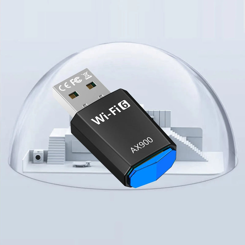 AX900 Driver - Free Wireless Network Card Dual - Band USB 900Mbps 2.4G&5GHz WiFi 6 Adapter for Win 7/10/11 - Visuel 3 | SAMAG