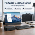 Mini PC Windows 11 Intel Core I9 10980HK 16GB RAM 1TB SSD Windows 11 WiFi 6 BT5.2 4K HD Factor Desktop for Home Office Business