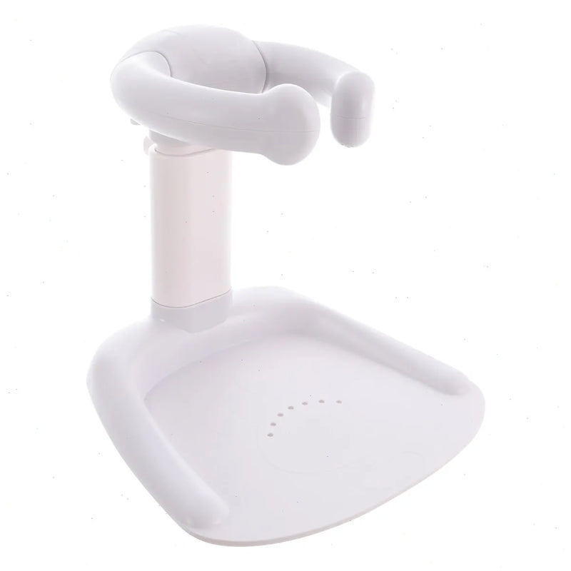 Baby Bathing Stand, Baby Bath Tub, Toddler Bath Seat, Adjustable Shower Tower with Anti-Pinch Design, Non-Slip Base, Shower Head Holder, Ergonomic Support for Infant 6-36 Months