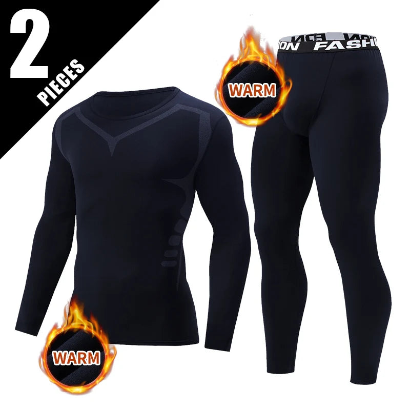 Men's Warm Set with Thin Velvet Inner Handsome Fashionable Comfortable Moisture Absorbing Multi functional Set for Home Use