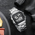 Luxury Men's Wristwatch Multifunction LED Digital Watch Alloy Strap Classic Business 7 - colors Luminous - Visuel 7 | SAMAG