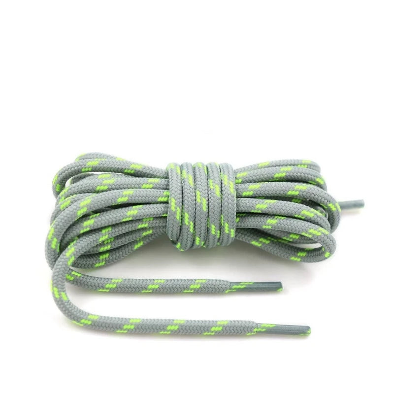 1Pair Outdoor Shoelaces Sports Round Shoes Lace Hiking Slip Rope Laces Sneakers Boots Shoelace 100/120/140/160cm Strings