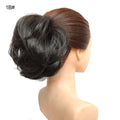Jeedou Messy Bun Chignon Donut Hair Pad Elastic Hair Rope Rubber Band Synthetic Hairpiece Hair Accessories for Women