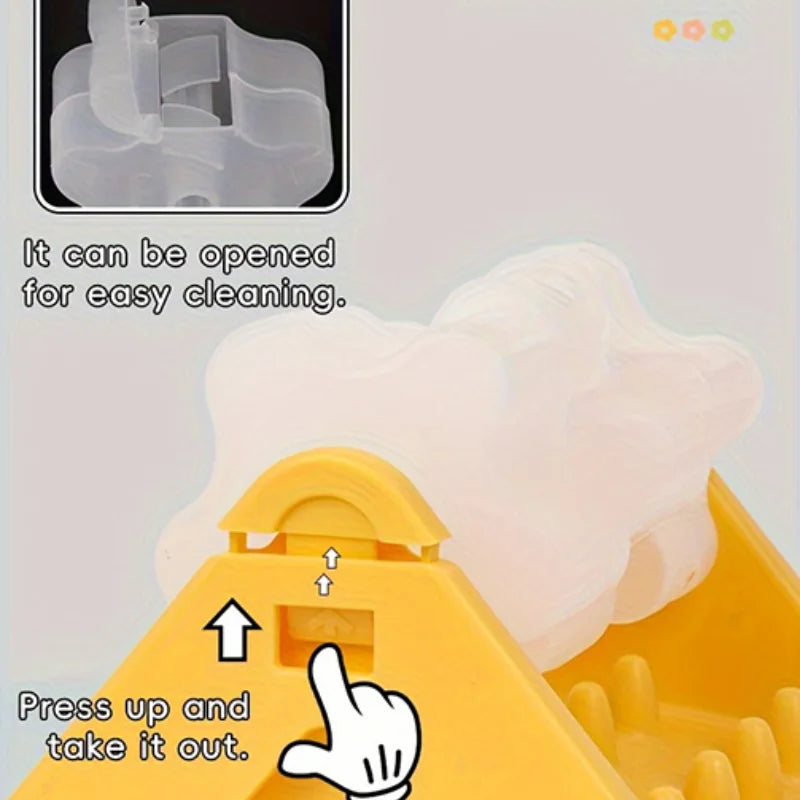 2026 New Cat Dog Pet Puzzle Feeder Snack Slow Food Dispenser Rotating Leaky Food Entertainment Toy Bite Resistant And Detachable