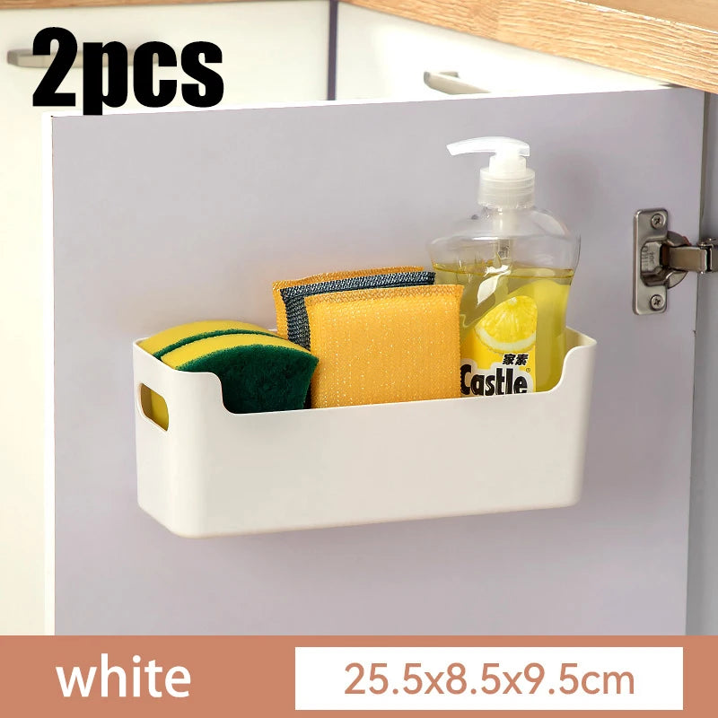 Non Perforated Cling Film Rack Inside Cabinet Wall Shelf Shelves Spice Dish Drying Door Organiser For - View 12 | SAMAG