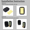 CACAZI New Wireless Doorbell Waterproof 300m Range US EU UK Plug-in Home Intelligent Door Bell Chime 1 2 Button 1 2 3 Receivers