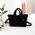 Women's Plush Crossbody Handle Bag Autumn Winter Elegant Bag Soft Velvet Handbag Large Capacity Shoulder Bag Best Gifts for Wedding Party Festival Valentine's Day Thanks Giving Day