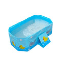 1pc Baby Bath Basin Foldable Bath Basin Easy To Store Simple Bathtub Convenient To Carry For Indoor And Outdoor Use