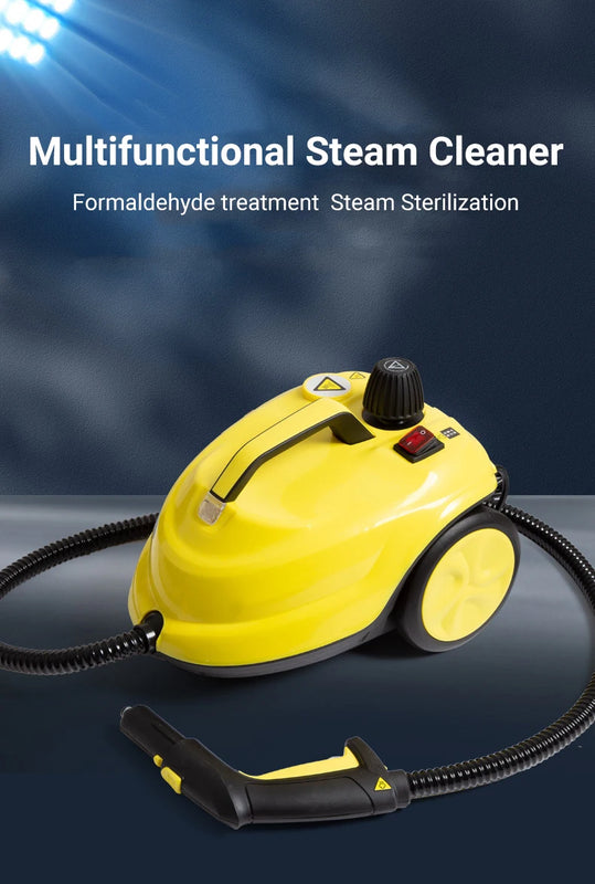 DIVEDEER Handheld Steam Cleaner Automotive Sterilization Disinfection High Temperature Wiper Washer for Floor Kitchen Cars