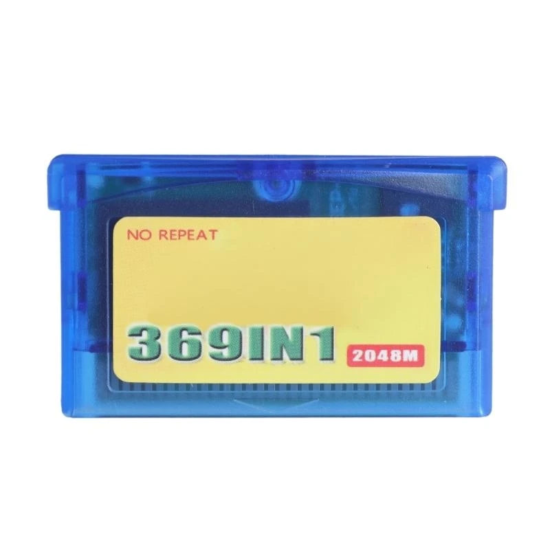 369 in 1 English Edition Game Card Video Game Cartridge Card for Console Classical Retro Gaming Collection Best Sale